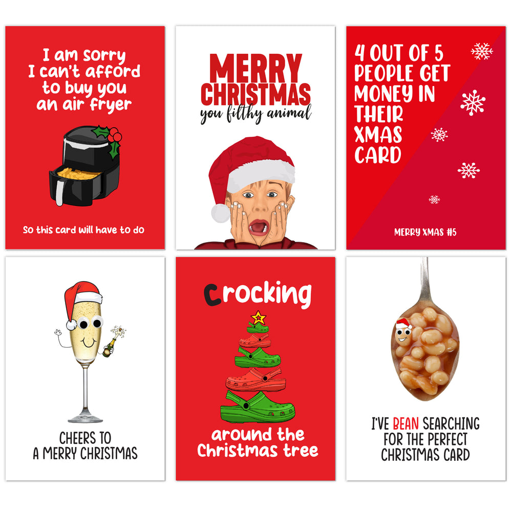 2024 Mixed Pack Of 12 Christmas Cards #1 image